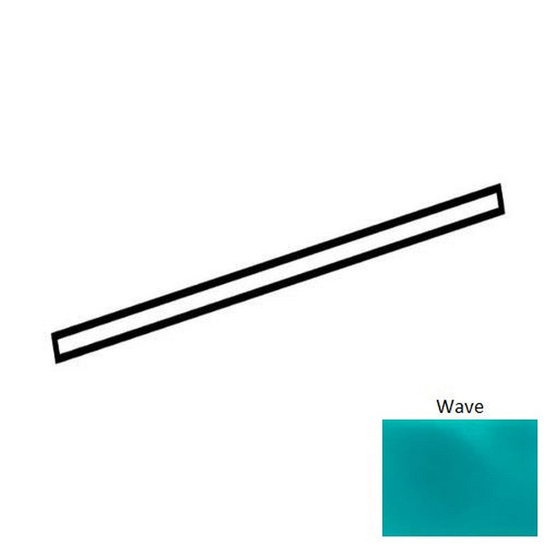 Marazzi Artistic Reflections 0.25" x 10" Glossy Ceramic Jolly Trim