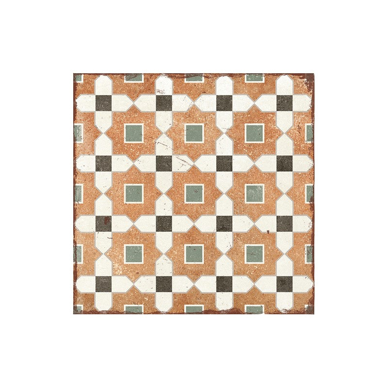 Maniscalco Stone Alhambra 8" x 8" Matte Porcelain Deco Tile