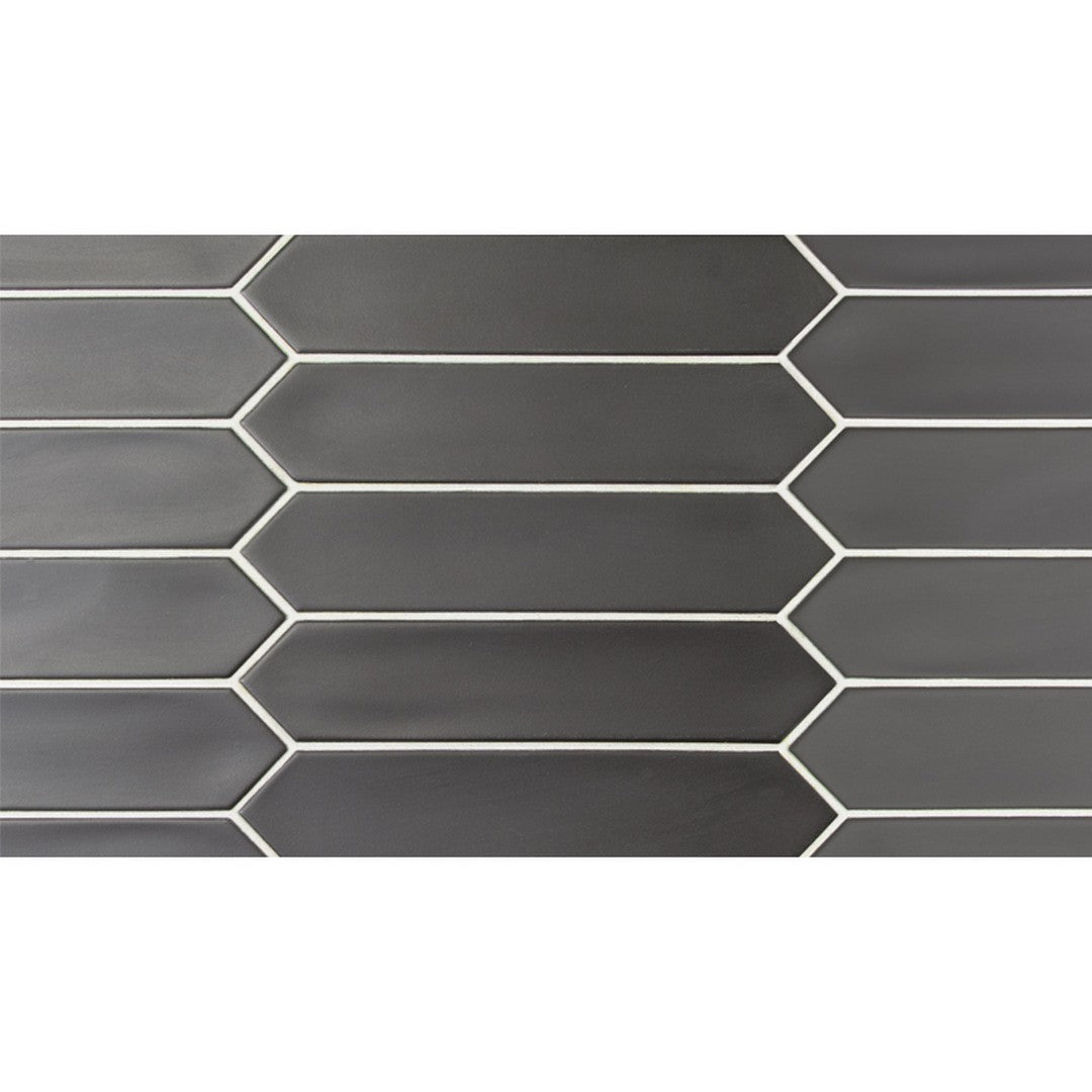 MiR Alfama 2" x 10" Pressed Matte Ceramic Pickets Tile