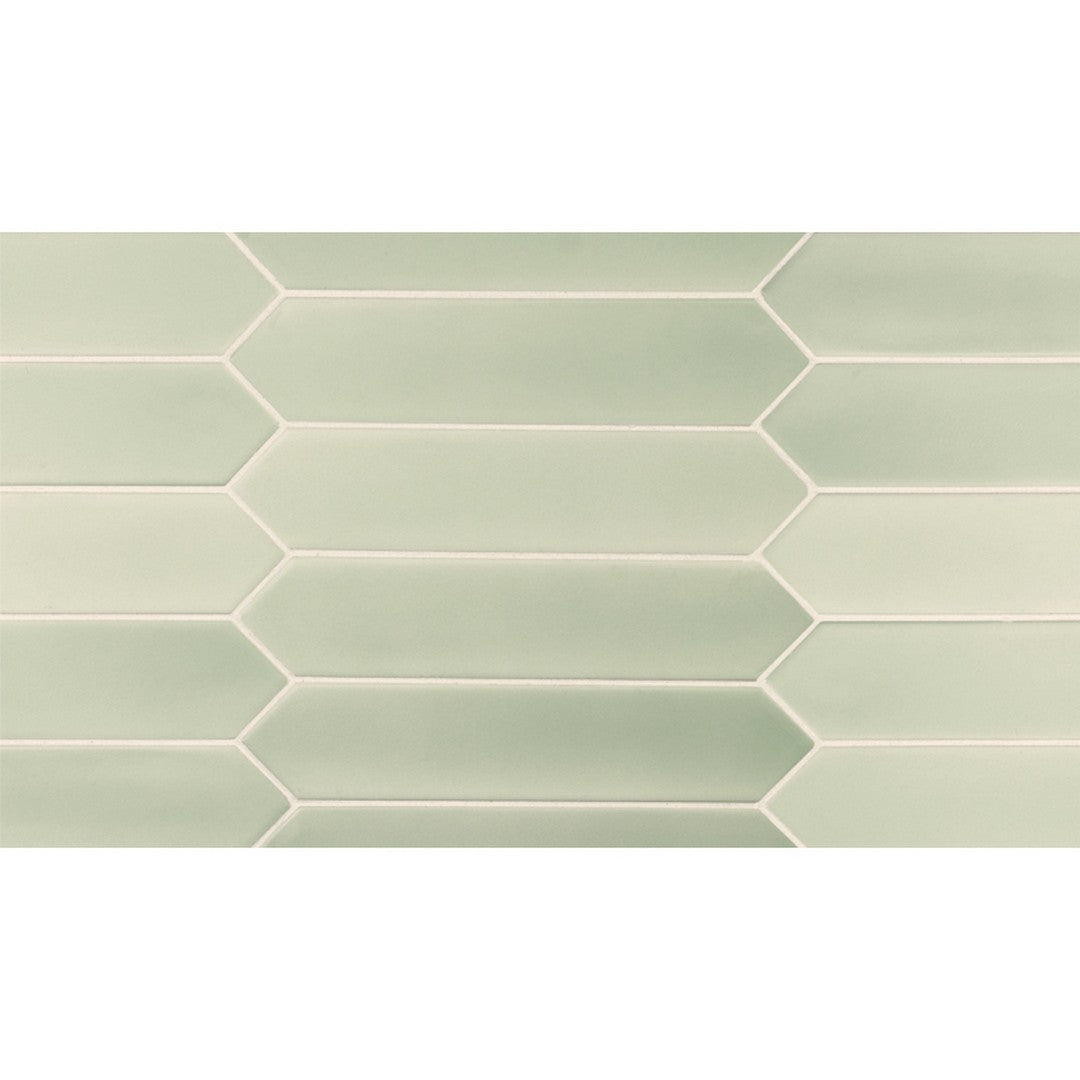 MiR Alfama 2" x 10" Pressed Matte Ceramic Pickets Tile