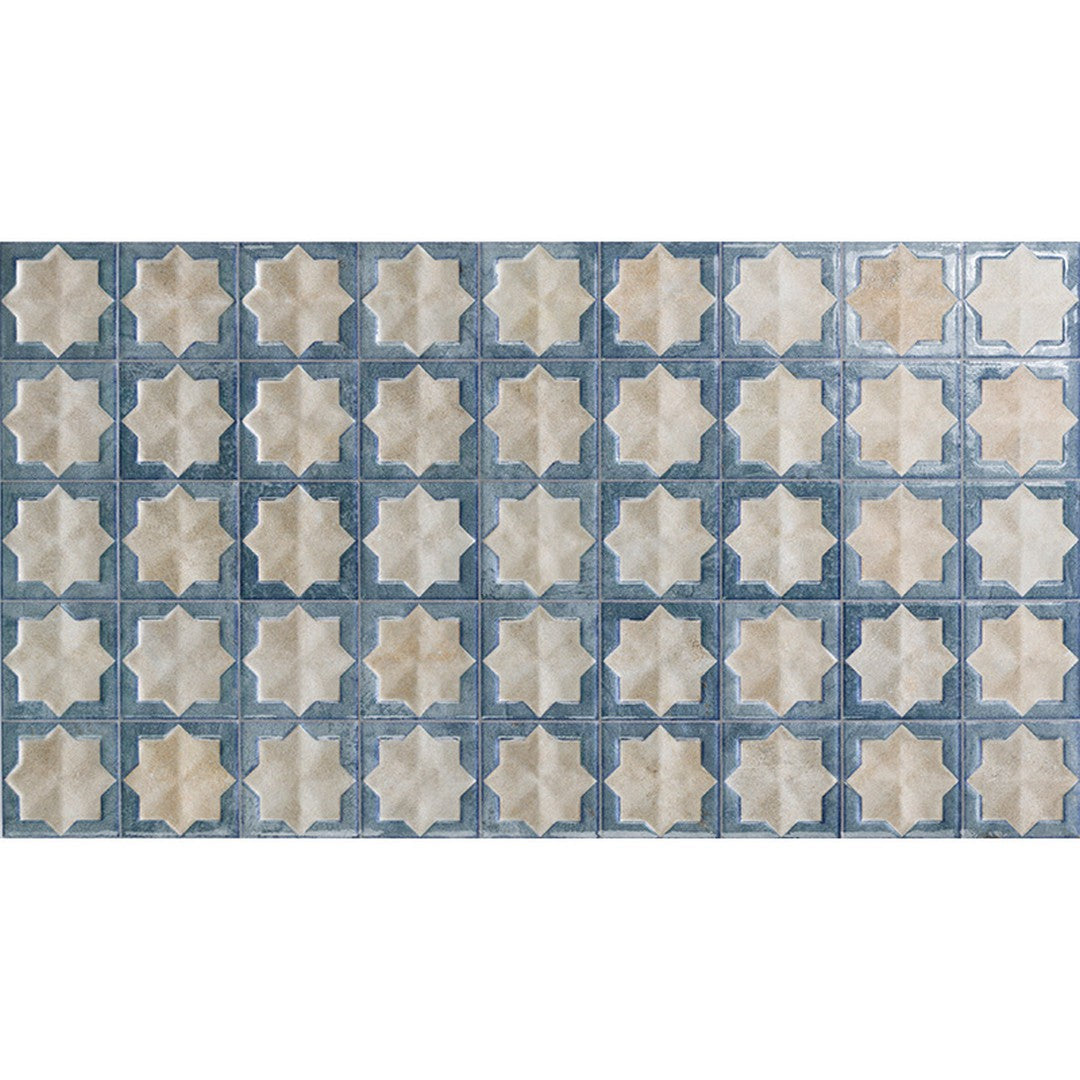 MiR Alcazar 12.2" x 22" Pressed Porcelain Decorative Tile