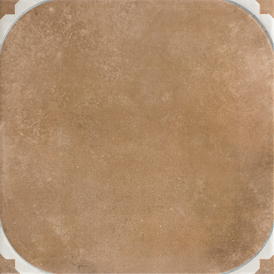 MiR Alcazar 17.4" x 17.4" Pressed Matte Porcelain Decorative Tile