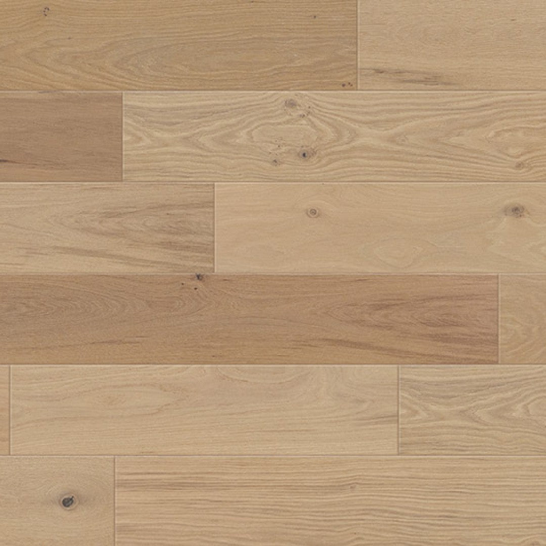 Johnson Countryside Oak 7.5" Light Wire Brushed Engineered Hardwood Plank
