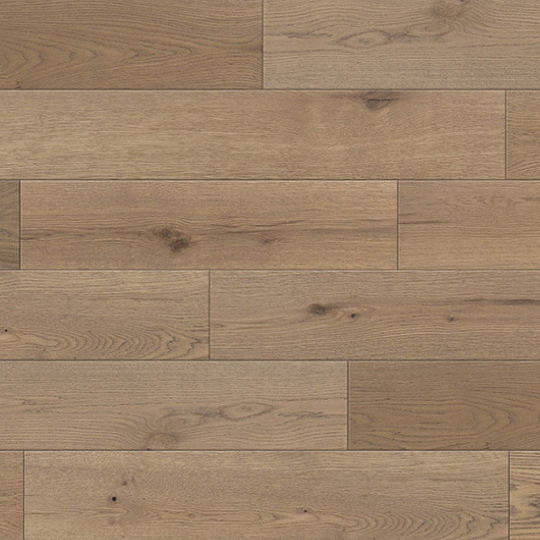 Johnson Countryside Oak 7.5" Light Wire Brushed Engineered Hardwood Plank