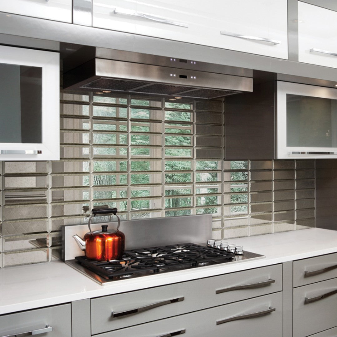 Crossville-Obsidian-3-x-9-Gloss-Antique-Mirror-Glass-Tile-Antique-Silver