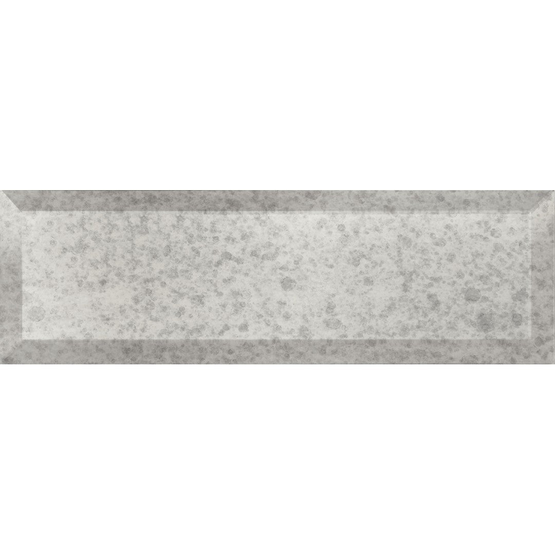 Crossville Obsidian 3" x 9" Gloss Antique Mirror Glass Tile