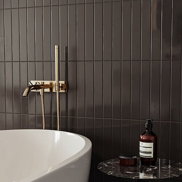 Crossville-Studios-Soho-4-x-16-Glossy-Ceramic-Wall-Tile-Retro-Black