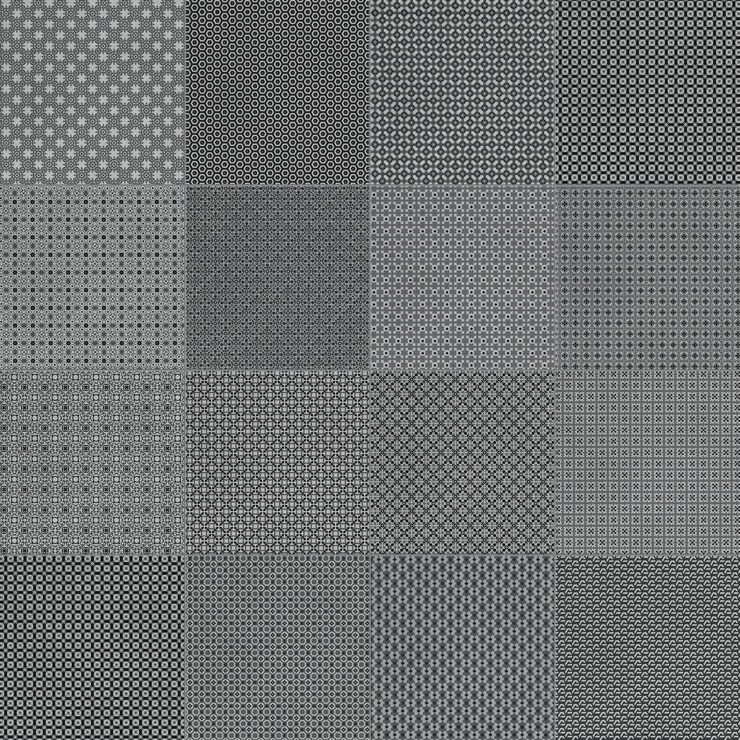 Crossville Studios Tapestri 8" x 8" Matte Deco Porcelain Tile