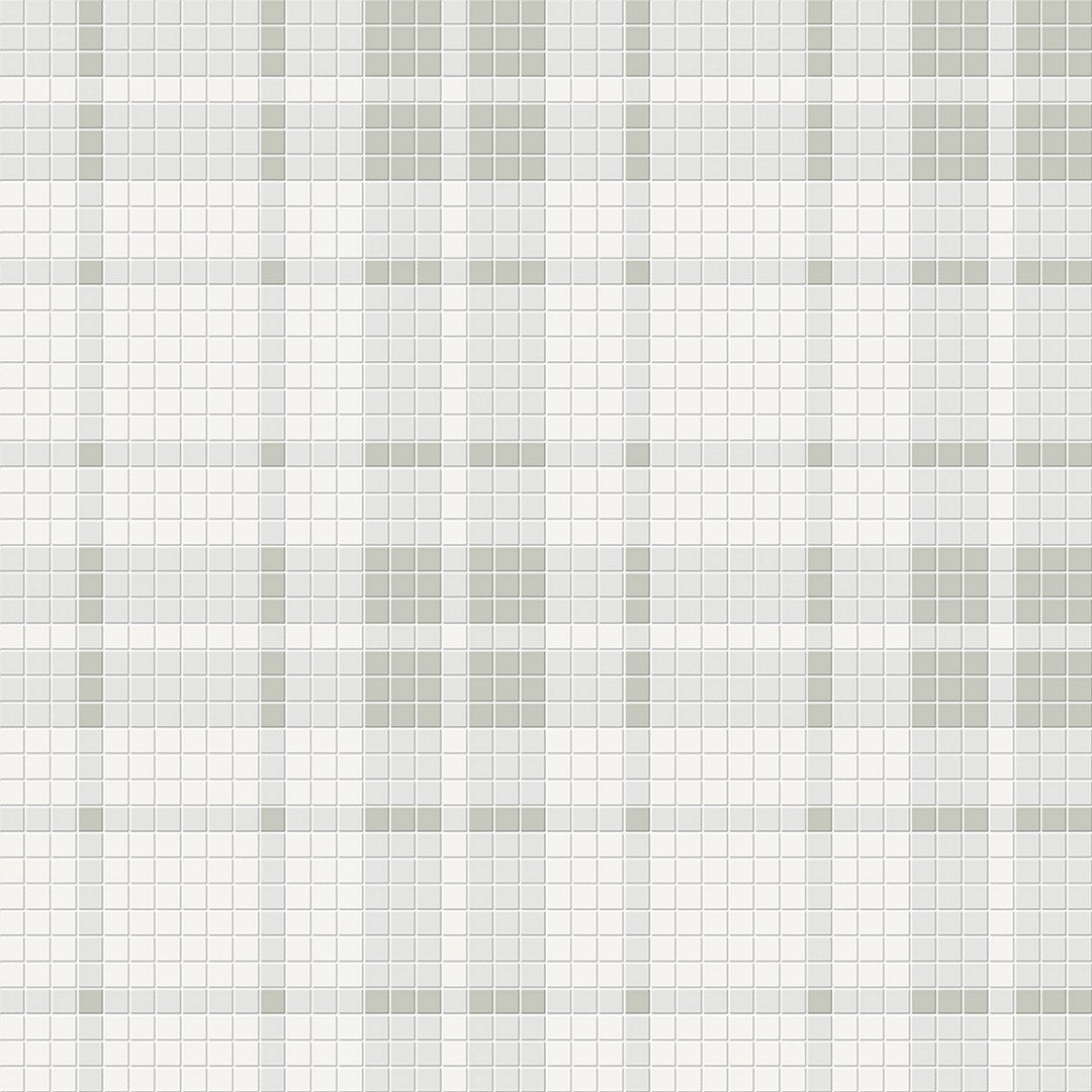 Crossville-Studios-Soho-Patterned-12-x-12-Matte-Plaid-Porcelain-Mosaic-Morning-Blend