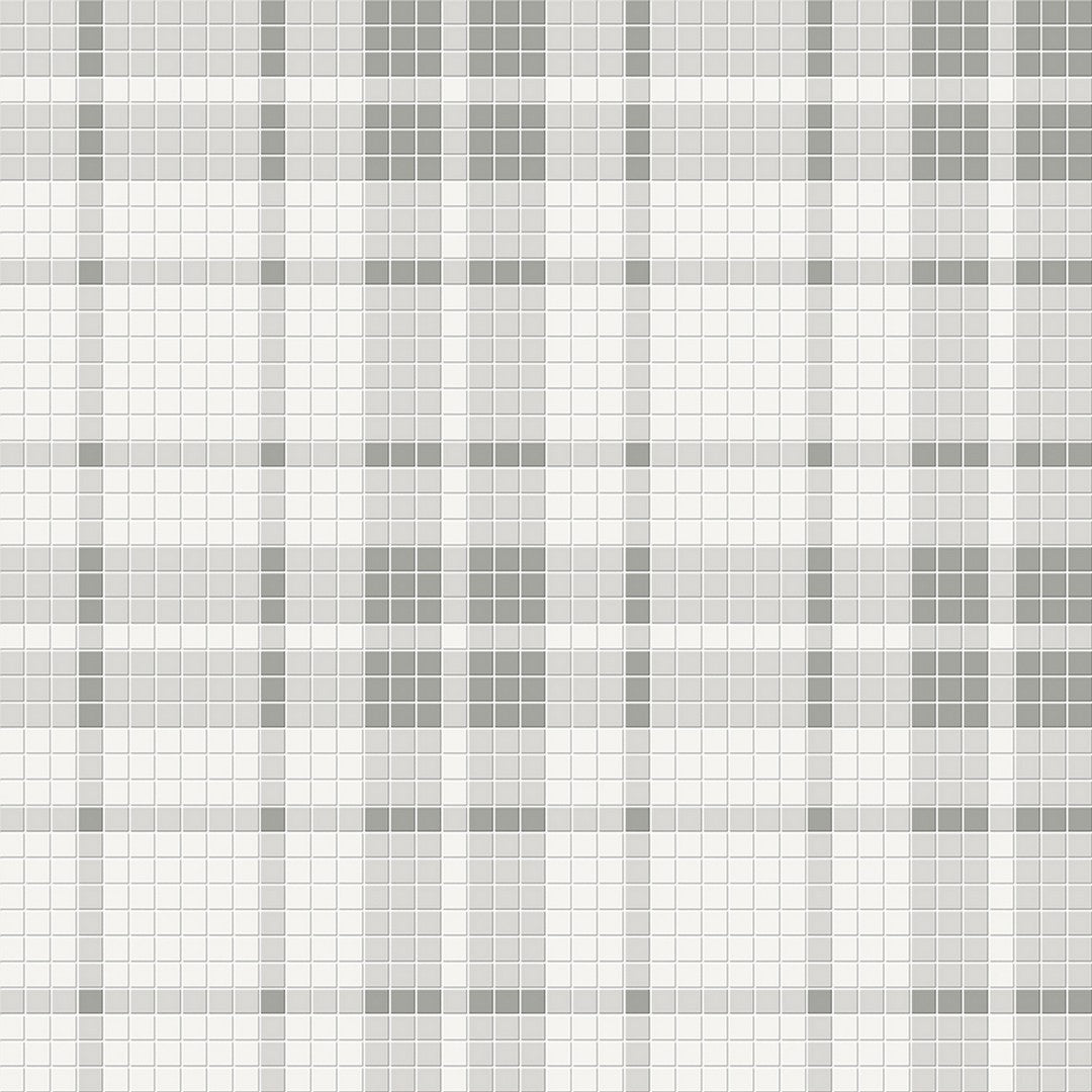 Crossville-Studios-Soho-Patterned-12-x-12-Matte-Plaid-Porcelain-Mosaic-Evening-Blend