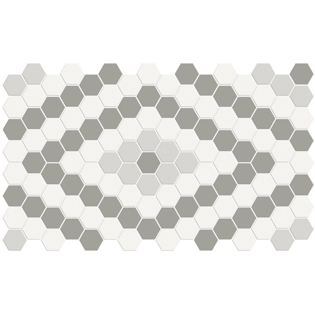 Crossville Soho Patterned 8" x 13" Matte Diamond Porcelain Mosaic