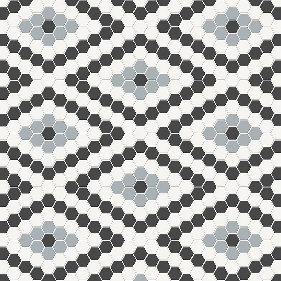 Crossville-Studios-Soho-Patterned-8-x-13-Matte-Diamond-Porcelain-Mosaic-Dawn-Blend