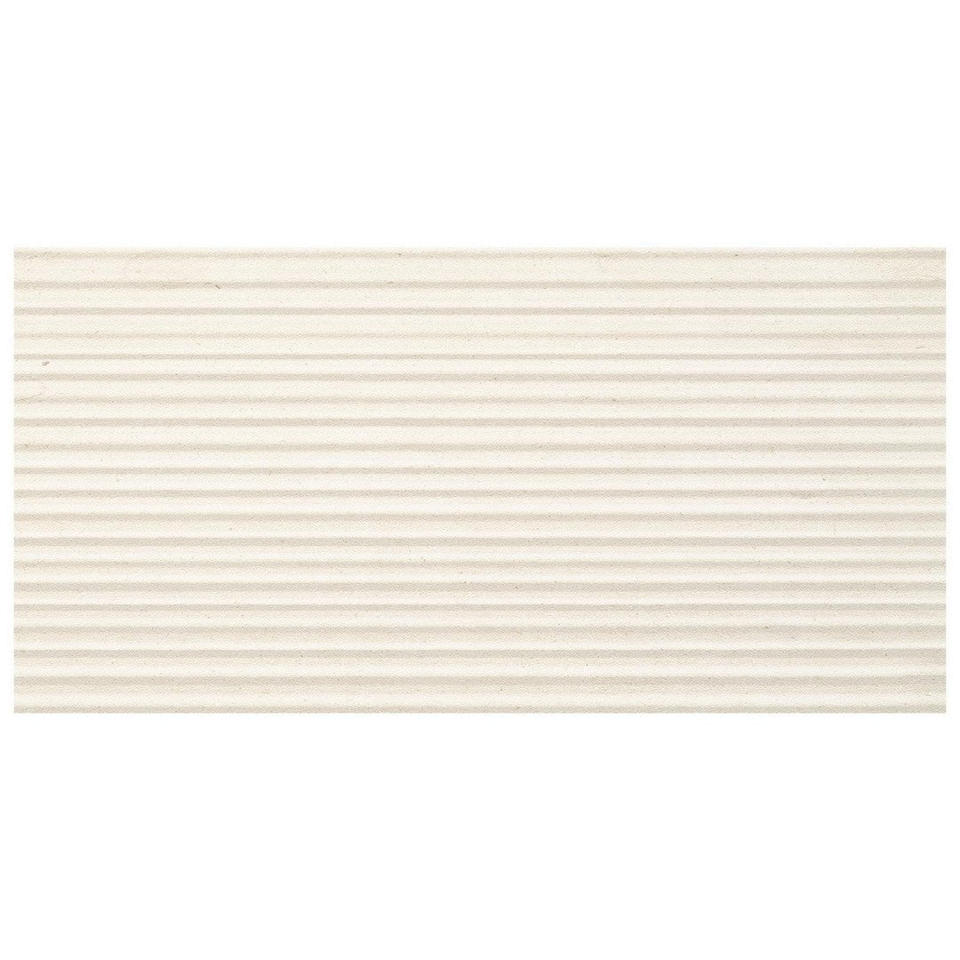 Anatolia Natural Stone 12" x 24" Grained Texture Limestone Curva Tile