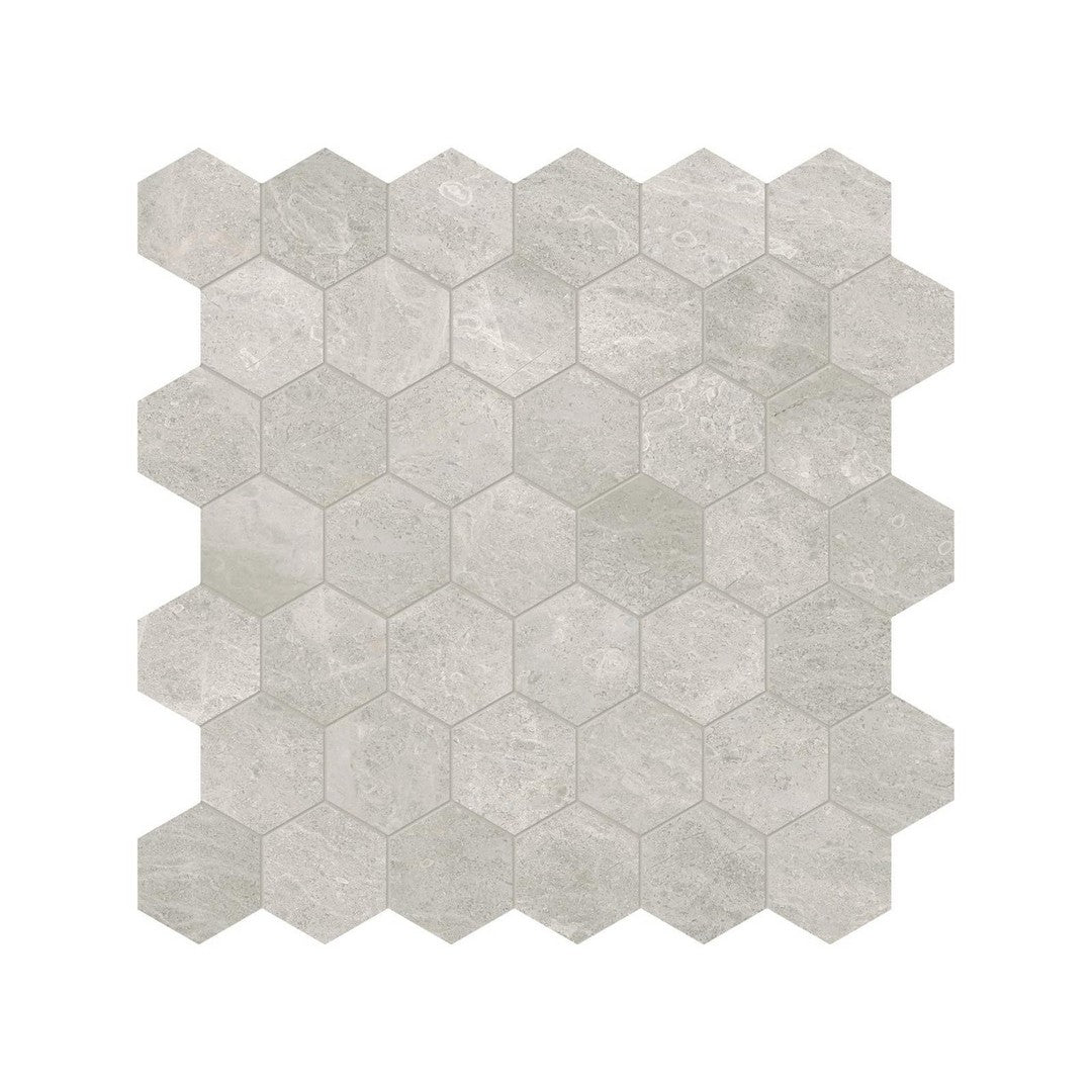 Anatolia Natural Stone 11" x 12" Honed Marble 2" Hexagon Mosaic