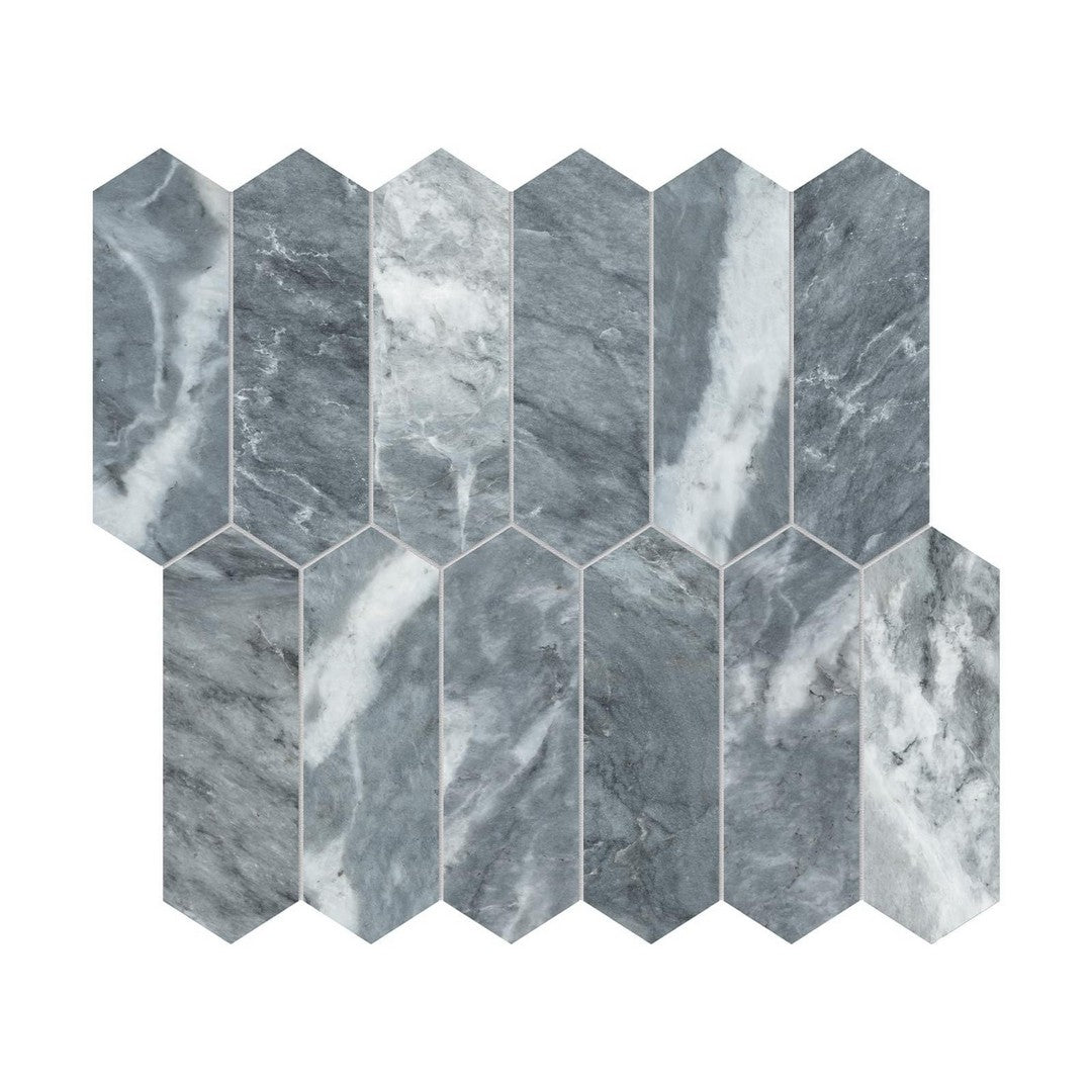 Anatolia Natural Stone 11" x 12" Brushed Marble 2x6" Picket Mosaic