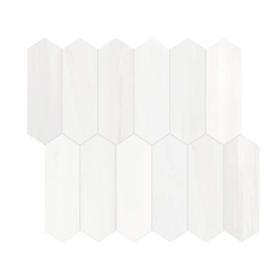 Anatolia Natural Stone 11" x 12" Honed Dolomite 2x6" Picket Mosaic