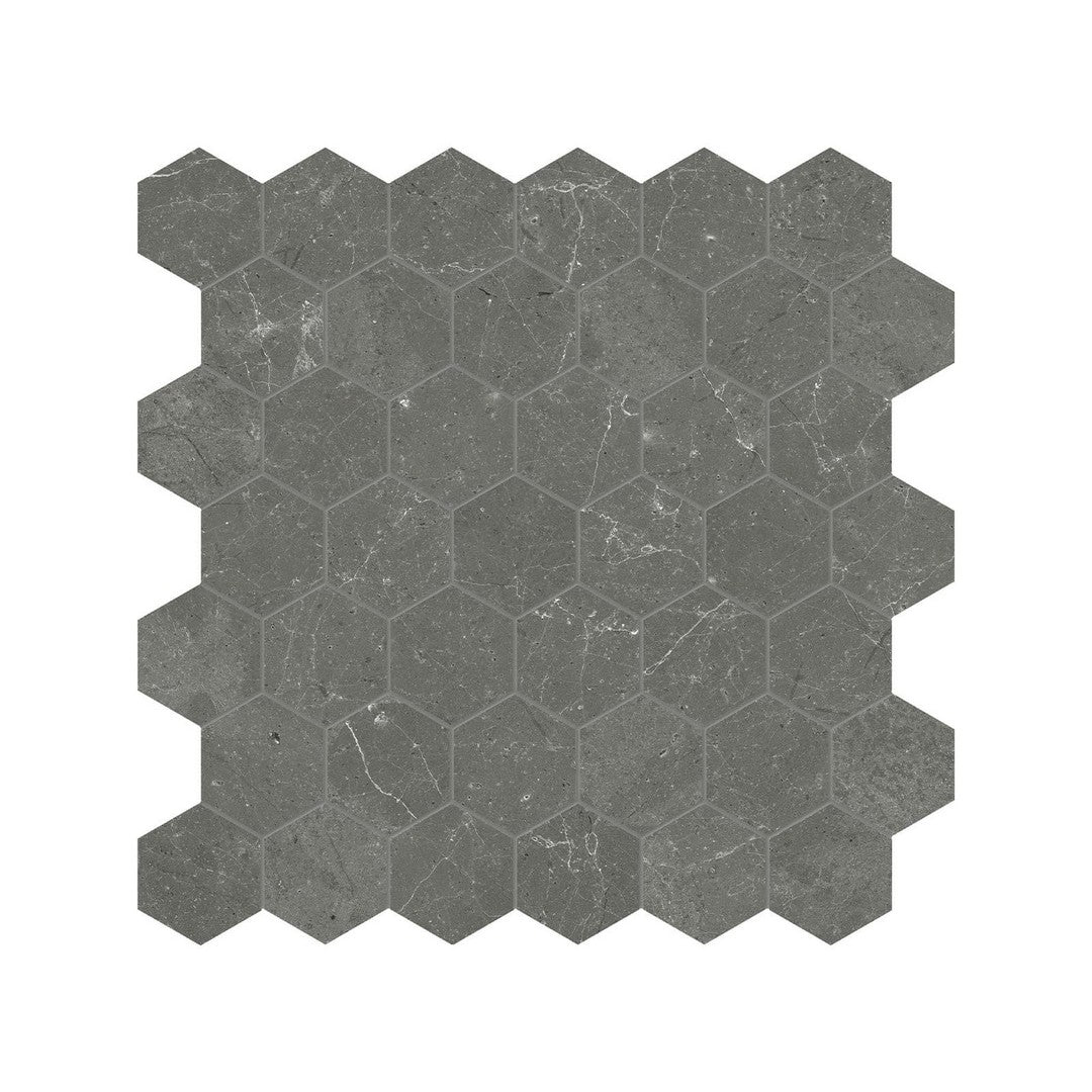 Anatolia Natural Stone 12" x 12" Polished Marble 2" Hexagon Mosaic