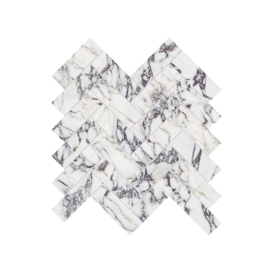 Anatolia Natural Stone 11" x 12" Honed Marble 1.25x4" Herringbone Mosaic