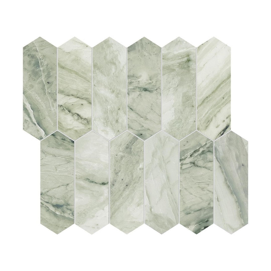 Anatolia Natural Stone 11" x 12" Honed Marble 2x6" Picket Mosaic