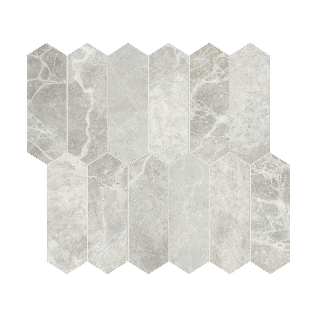 Anatolia Natural Stone 11" x 12" Honed Marble 2x6" Picket Mosaic