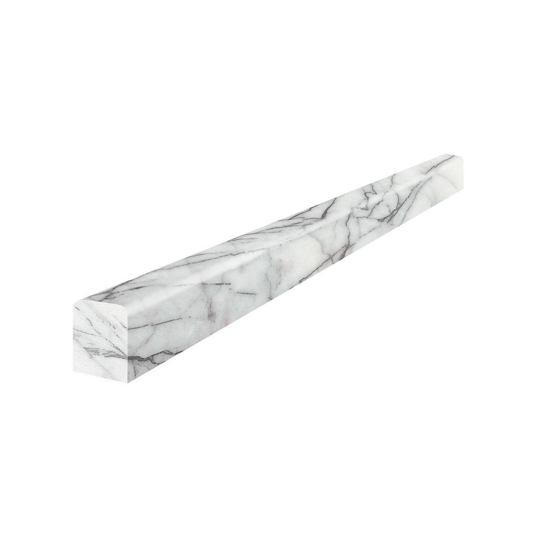 Anatolia Natural Stone 0.5" x 12" Honed Marble Deco Bar Flat Liner
