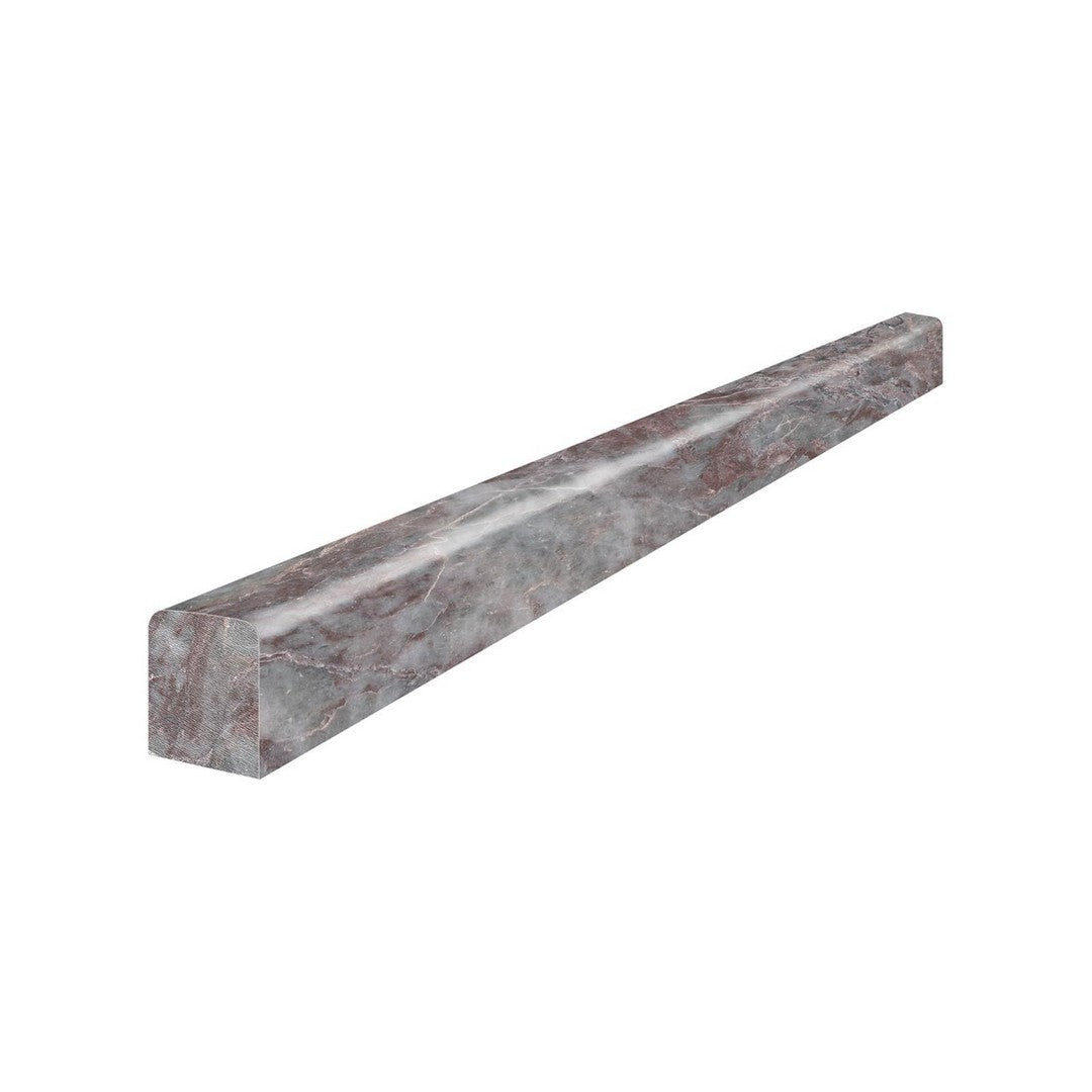 Anatolia Natural Stone 0.5" x 12" Honed Marble Deco Bar Flat Liner