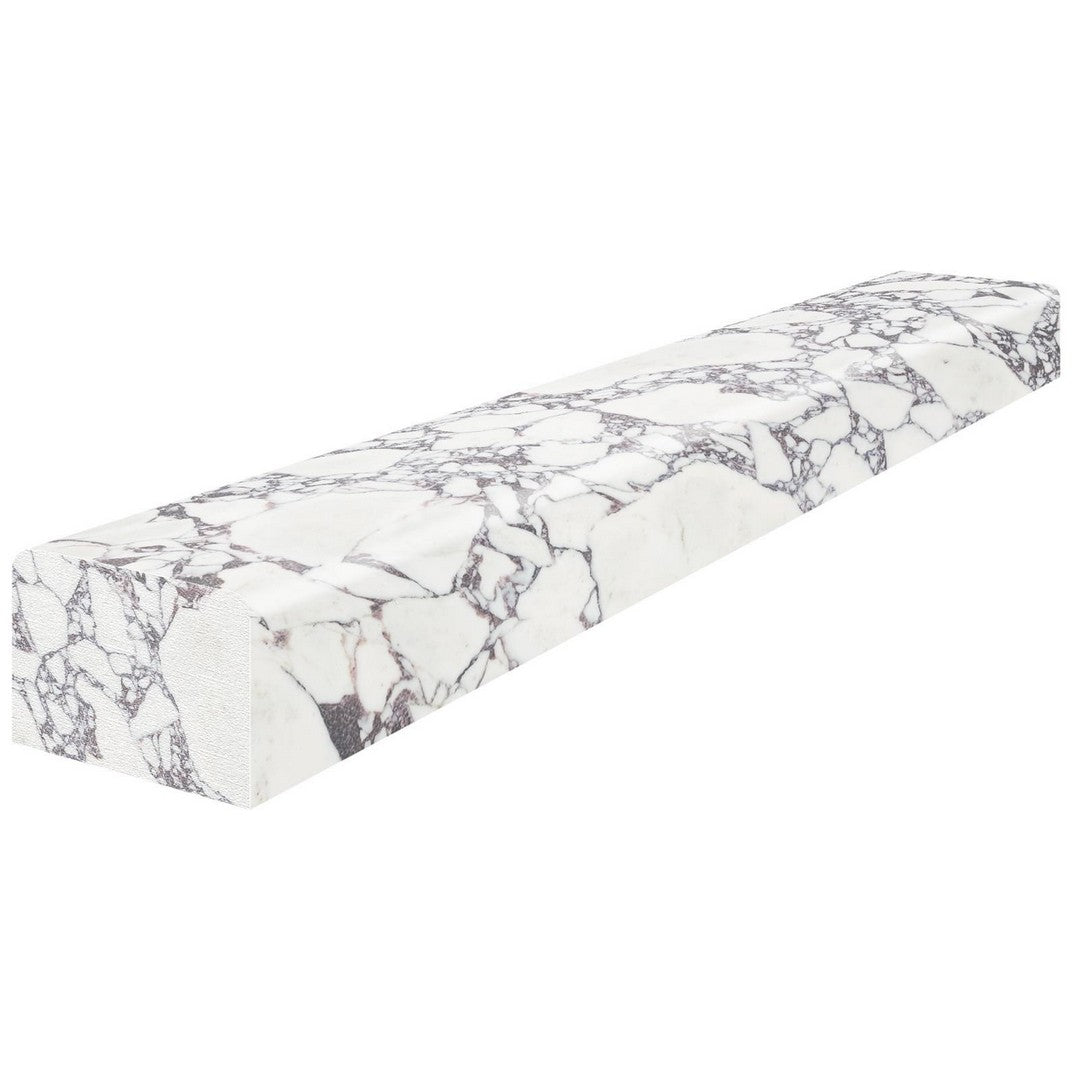 Anatolia Natural Stone 1.25" x 12" Honed Marble Deco Bar Flat Liner