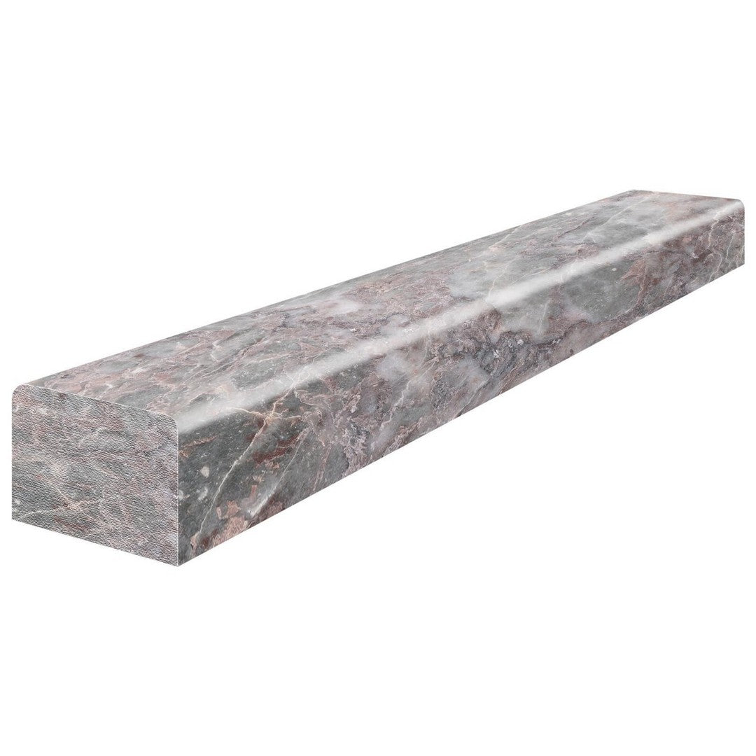 Anatolia Natural Stone 1.25" x 12" Honed Marble Deco Bar Flat Liner