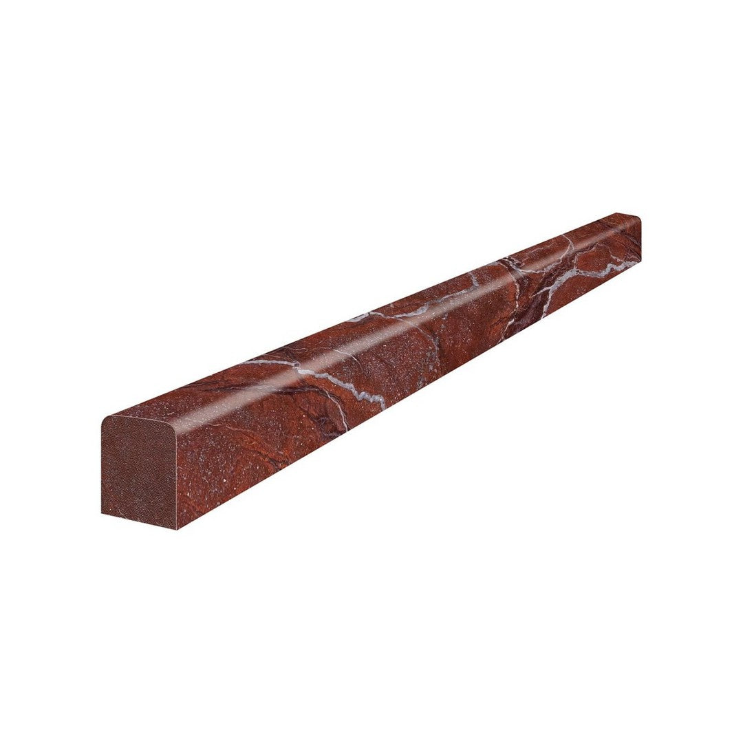 Anatolia Natural Stone 0.5" x 12" Polished Marble Deco Bar Flat Liner