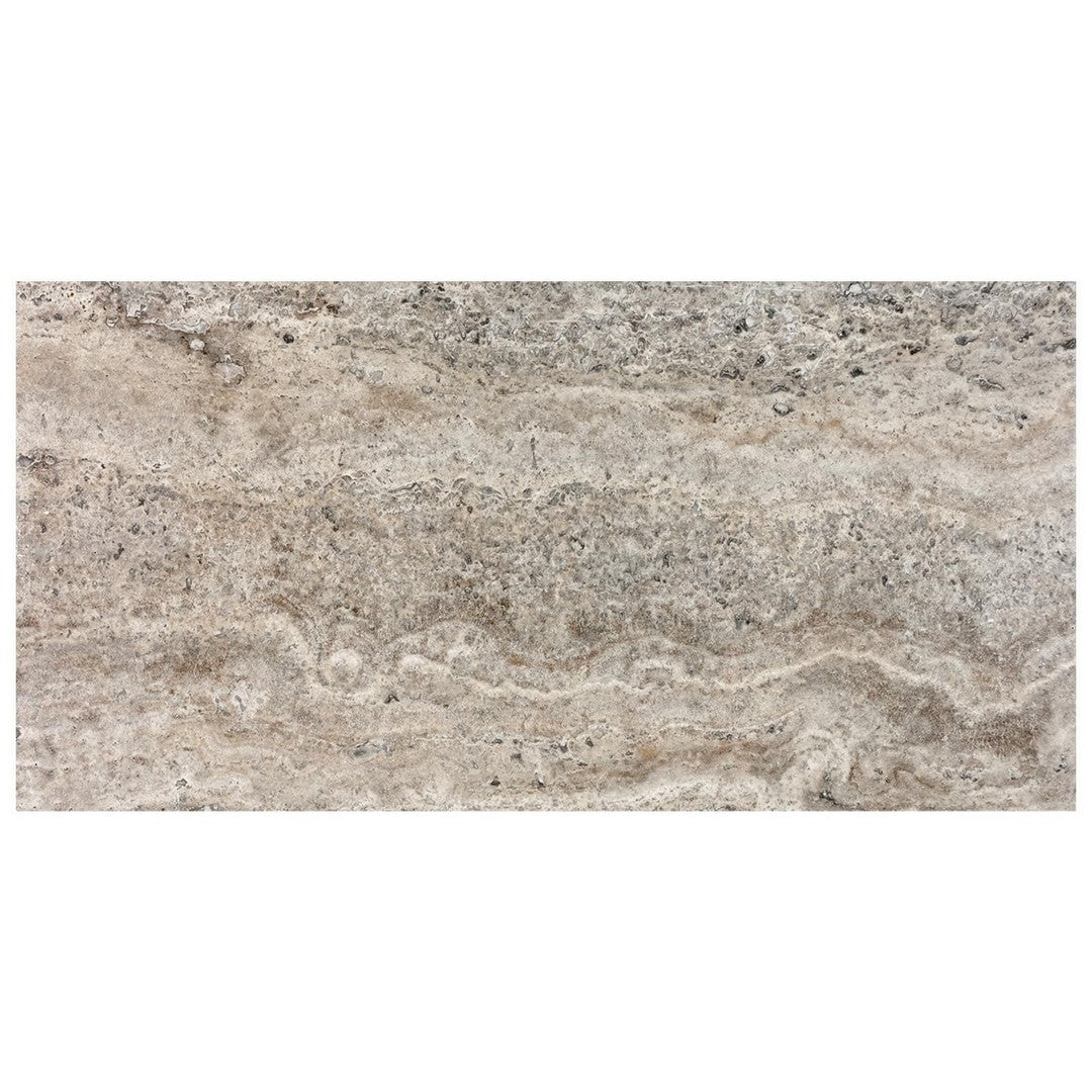 Anatolia Natural Stone 8" x 16" Brushed & Chiseled Travertine Tile