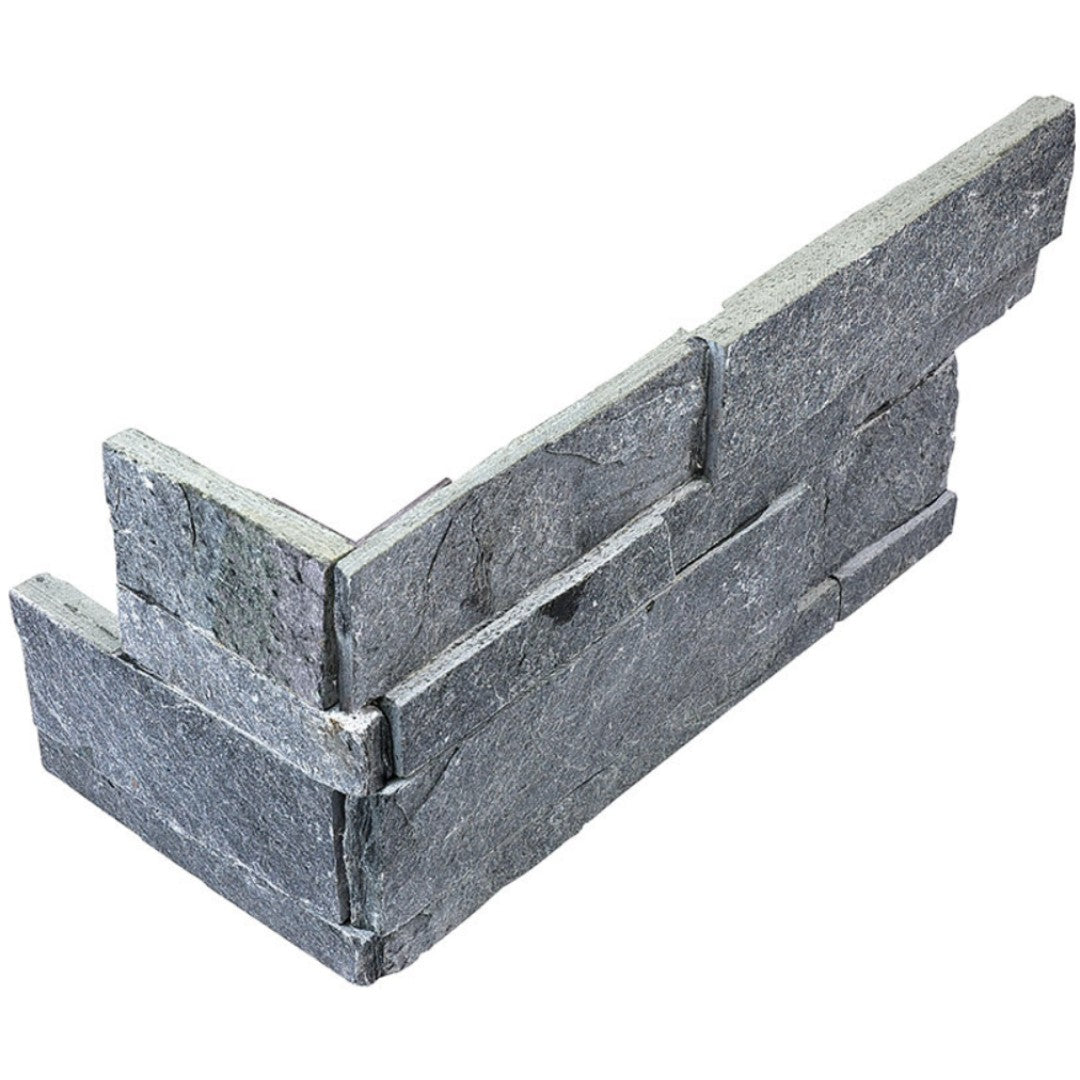 Crossville Ledge Stone 6" x 18" Textured Natural Stone Assembled Corner