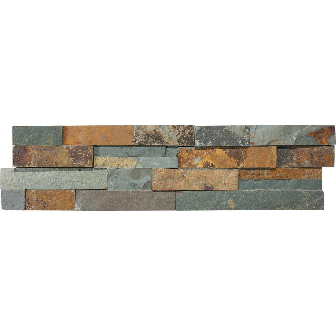 Tesoro Ledgerstone 6" x 24" Textured Natural Stone Ledger