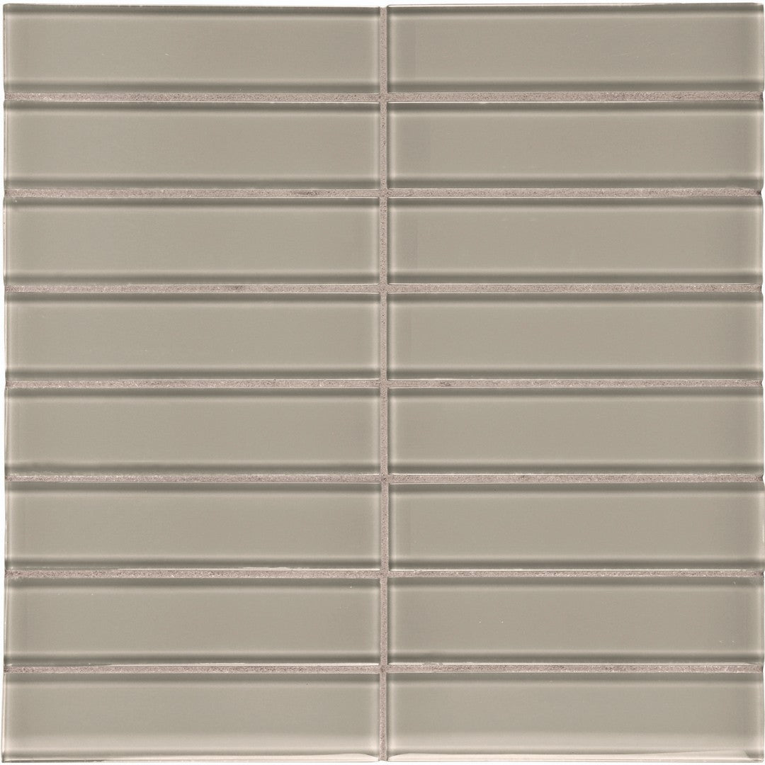 Tesoro Element 11.75" x 11.75" Stacked Glass Mosaic