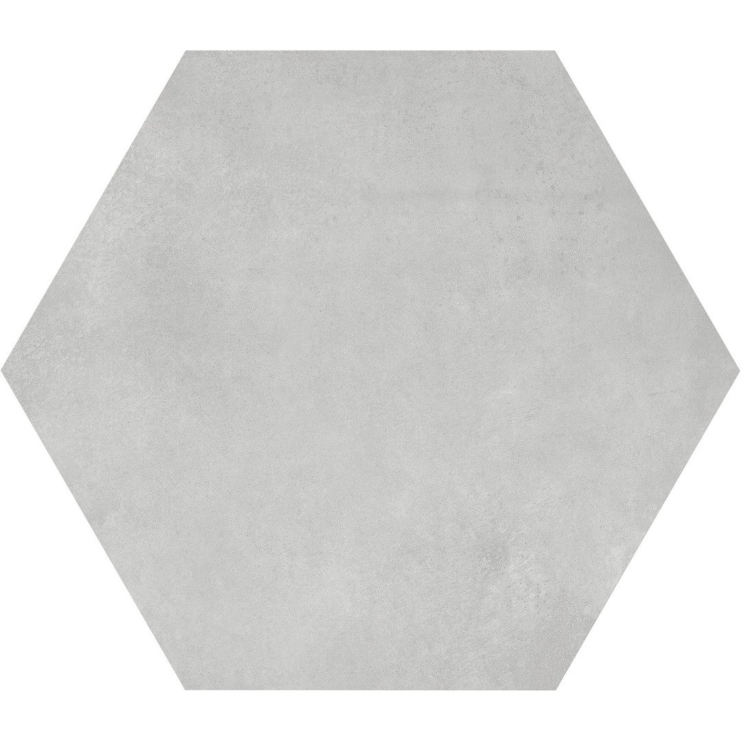 Tesoro Form 7" x 8" Pressed Matte Hexagon Porcelain Tile