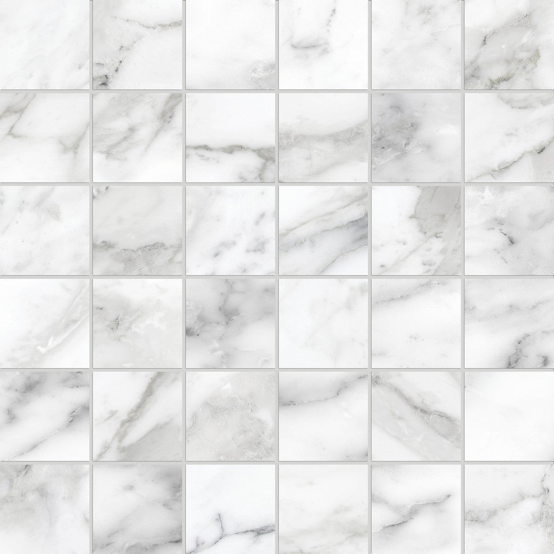 Tesoro La Marca 11.75" x 11.75" Rectified Matte Porcelain 2" Mosaic