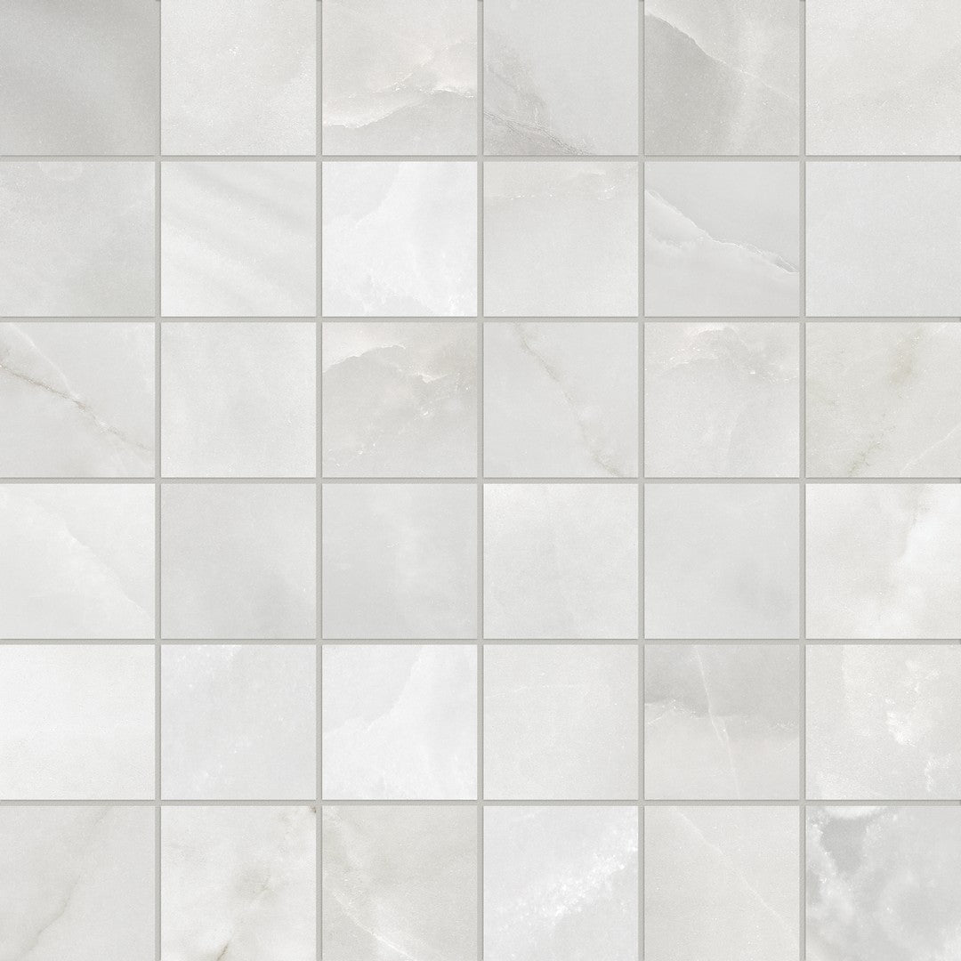 Tesoro La Marca 11.75" x 11.75" Rectified Matte Porcelain 2" Mosaic