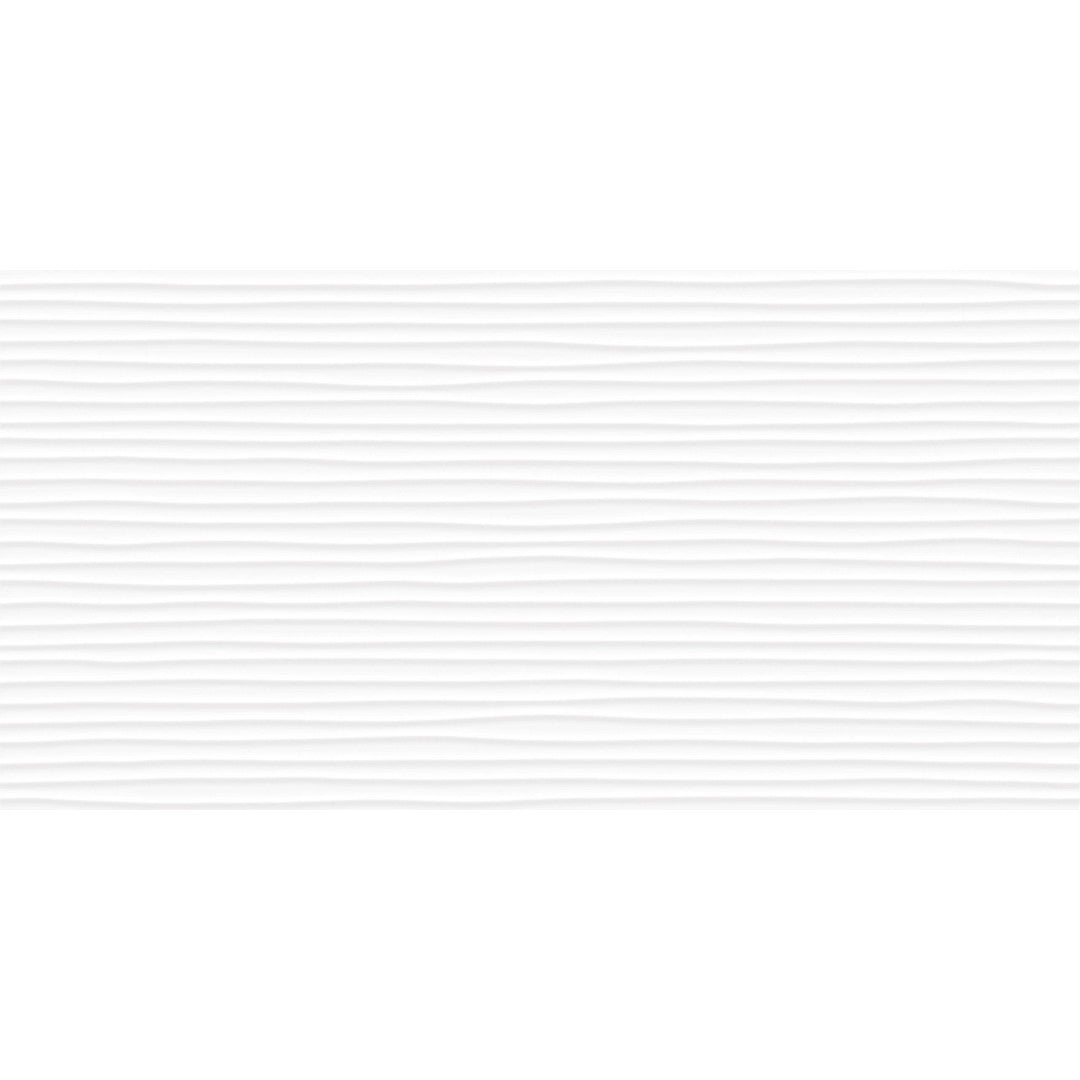 Tesoro Linea 12" x 24" Rectified Glossy Ceramic Wall Tile