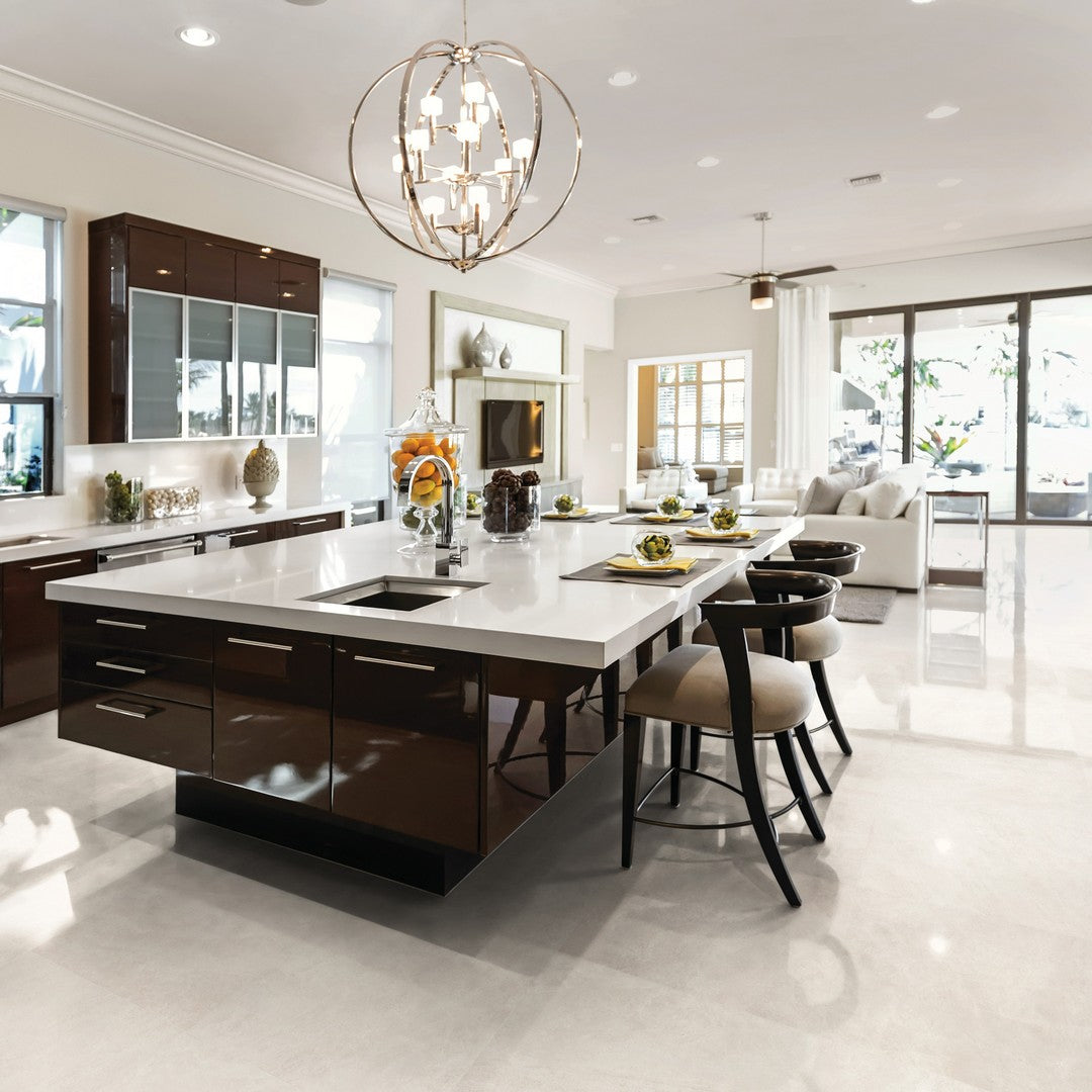 Tesoro-Mayfair-24-x-24-Rectified-Polished-Porcelain-Tile-Allure-Ivory