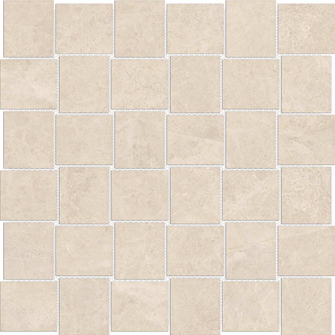 Tesoro Mayfair 12" x 12" Rectified Polished Basketweave Porcelain Mosaic