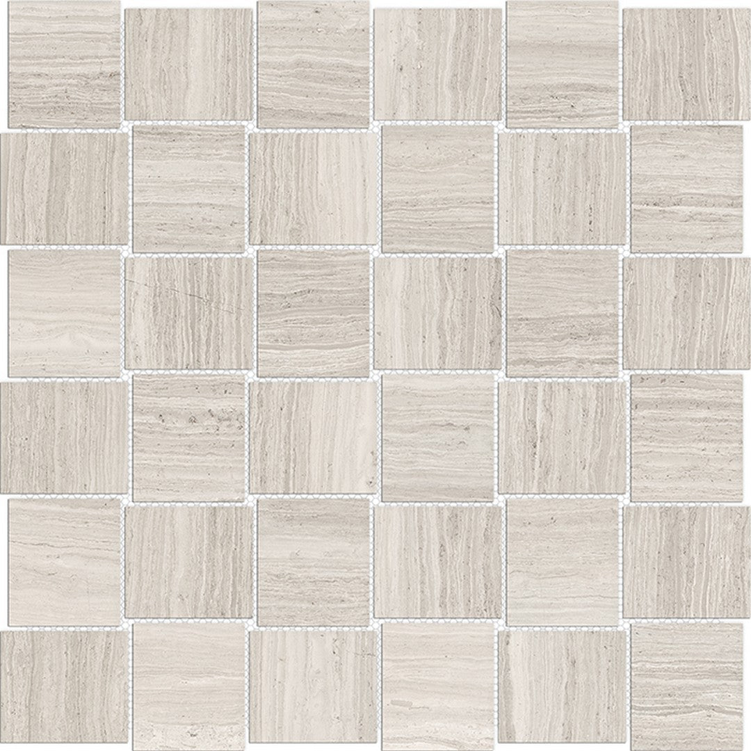 Tesoro Mayfair 11.75" x 11.75" Rectified Matte Basketweave Porcelain Mosaic