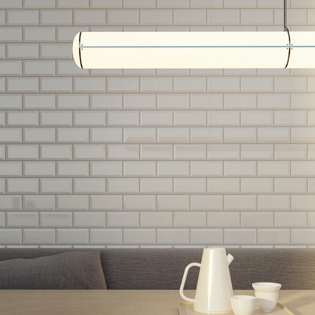 Tesoro-Soho-3-x-6-Glossy-Beveled-Ceramic-Wall-Tile-Canvas-White