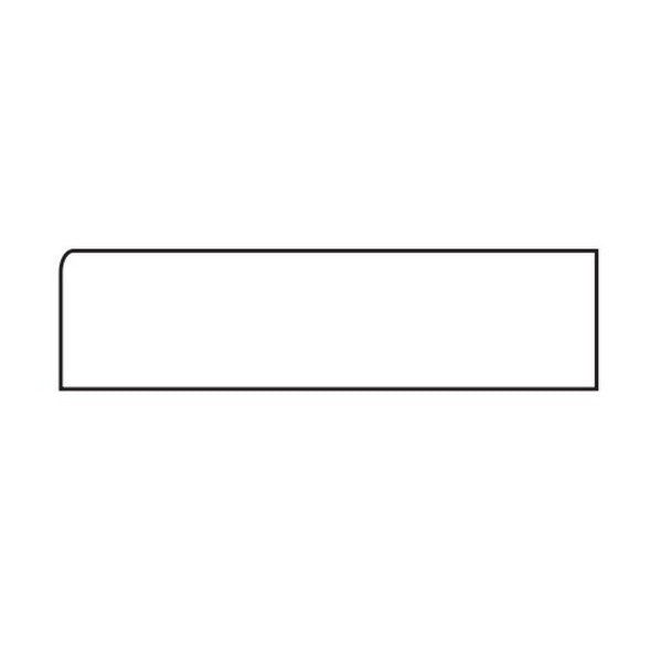 Tesoro Zera Annex 3" x 12" Rectified Matte Porcelain Bullnose