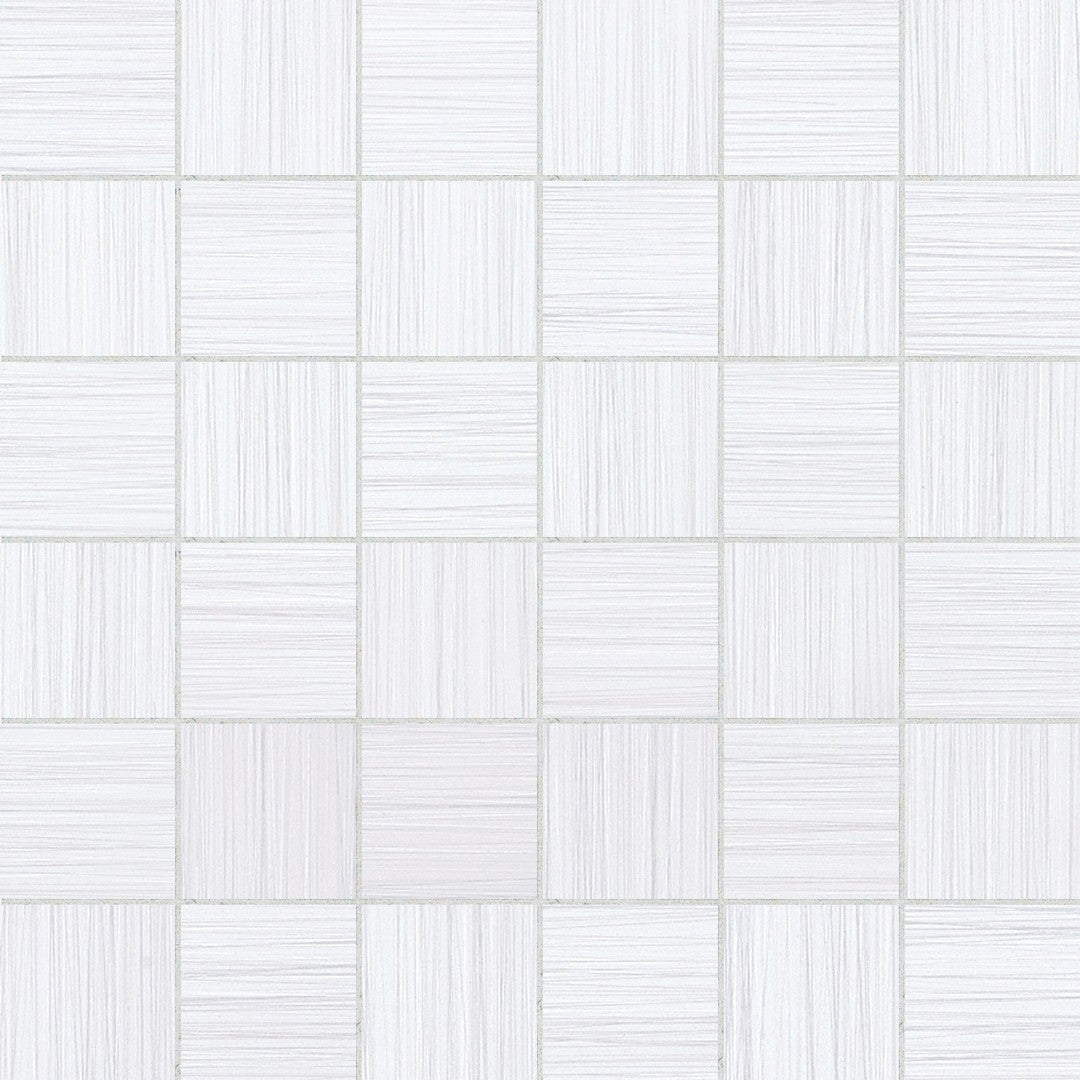 Tesoro Zera Annex 12" x 12" Rectified Matte Porcelain 2" Mosaic