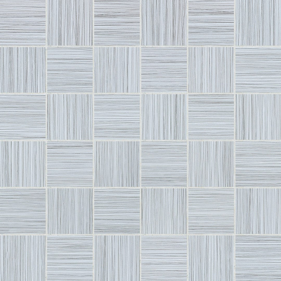 Tesoro Zera Annex 12" x 12" Rectified Matte Porcelain 2" Mosaic