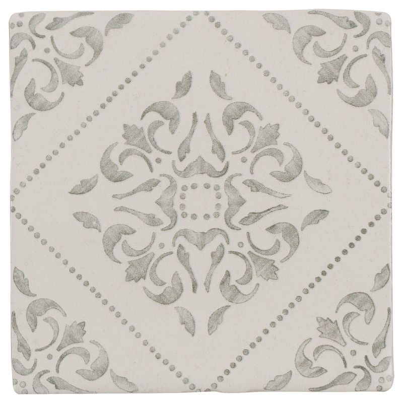 Anthology Artistic Impressions 5" x 5" Dali Matte Ceramic Tile