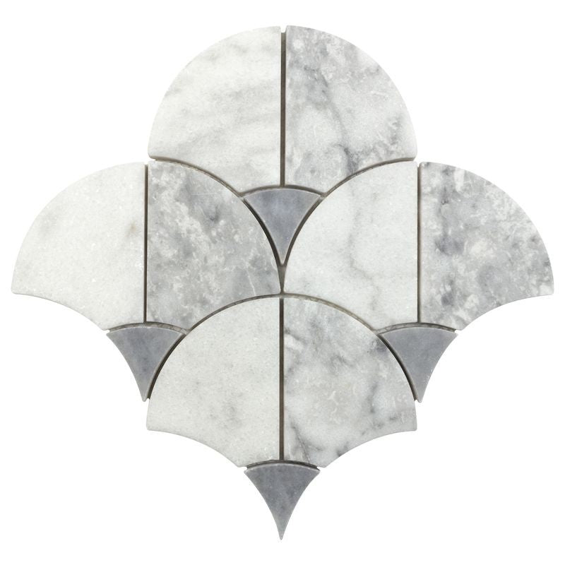 Anthology Casablanca 8" x 8" Teardrop Mosaic