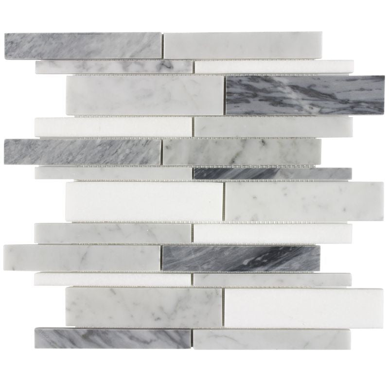 Anthology Casablanca 12" x 14" Natural Stone Linear Mosaic