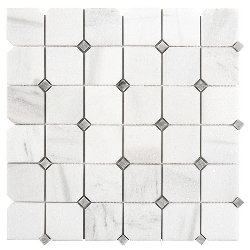 Anthology Casablanca 12" x 12" Natural Stone Diamond Mosaic