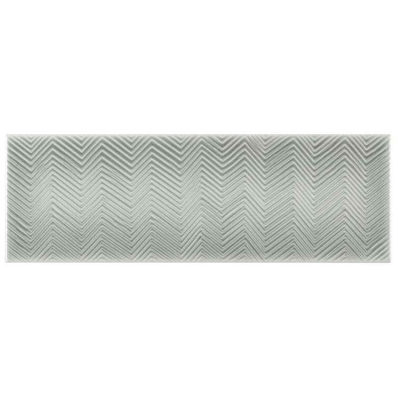 Anthology Collage 4" x 12" Glossy Ceramic Tile