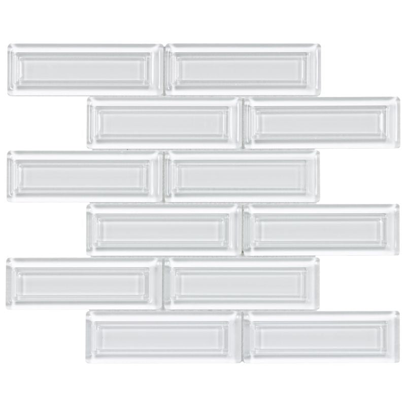 Anthology Euphoria 12" x 15" Natural Stone Subway Mosaic